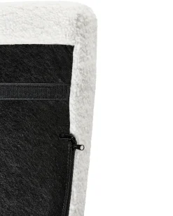 Discount Fotel DRAMMEN Boucle Biały Wszystkie Fotele|Fotele Tapicerowane