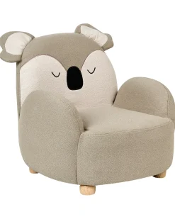 Clearance Fotel dziecięcy Koala HERVIK Beżowoszary Dzieci Krzesła I Stoły Dziecięce|Wszystkie Fotele