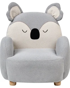 Hot Fotel dziecięcy Koala HERVIK Szary Dzieci Krzesła I Stoły Dziecięce|Wszystkie Fotele