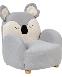 Hot Fotel dziecięcy Koala HERVIK Szary Dzieci Krzesła I Stoły Dziecięce|Wszystkie Fotele