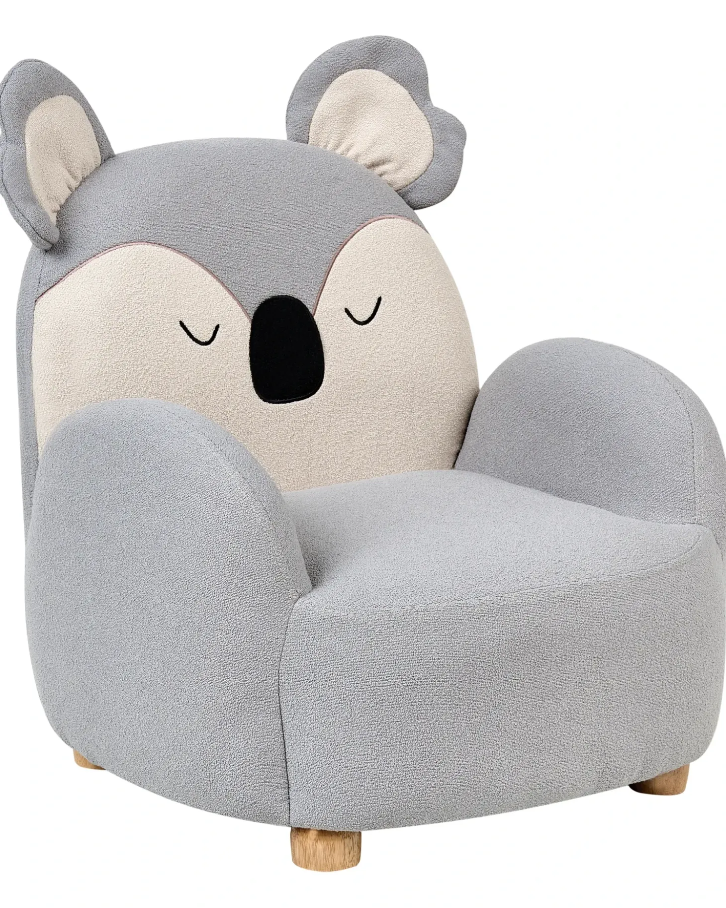 Hot Fotel dziecięcy Koala HERVIK Szary Dzieci Krzesła I Stoły Dziecięce|Wszystkie Fotele