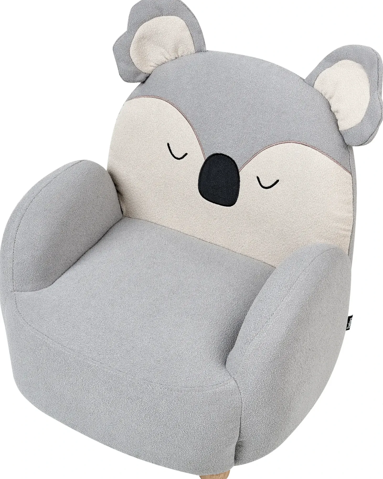 Hot Fotel dziecięcy Koala HERVIK Szary Dzieci Krzesła I Stoły Dziecięce|Wszystkie Fotele