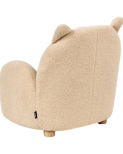 Fotel dziecięcy Kot ZOAR Boucle Beżowy Dzieci Krzesła I Stoły Dziecięce|Wszystkie Fotele