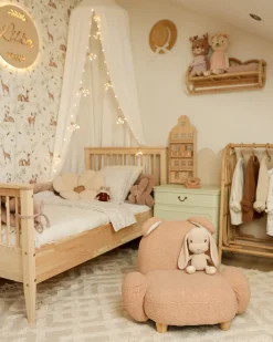 Hot Fotel dziecięcy Królik KANNA Boucle Dzieci Krzesła I Stoły Dziecięce|Wszystkie Fotele