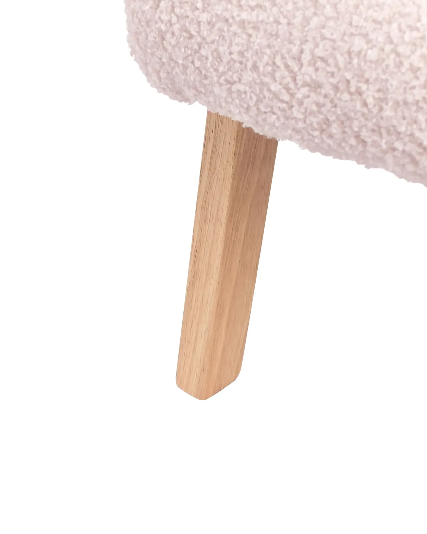 Best Fotel dziecięcy LINDE Boucle Pastelowy róż Dzieci Krzesła I Stoły Dziecięce|Wszystkie Fotele