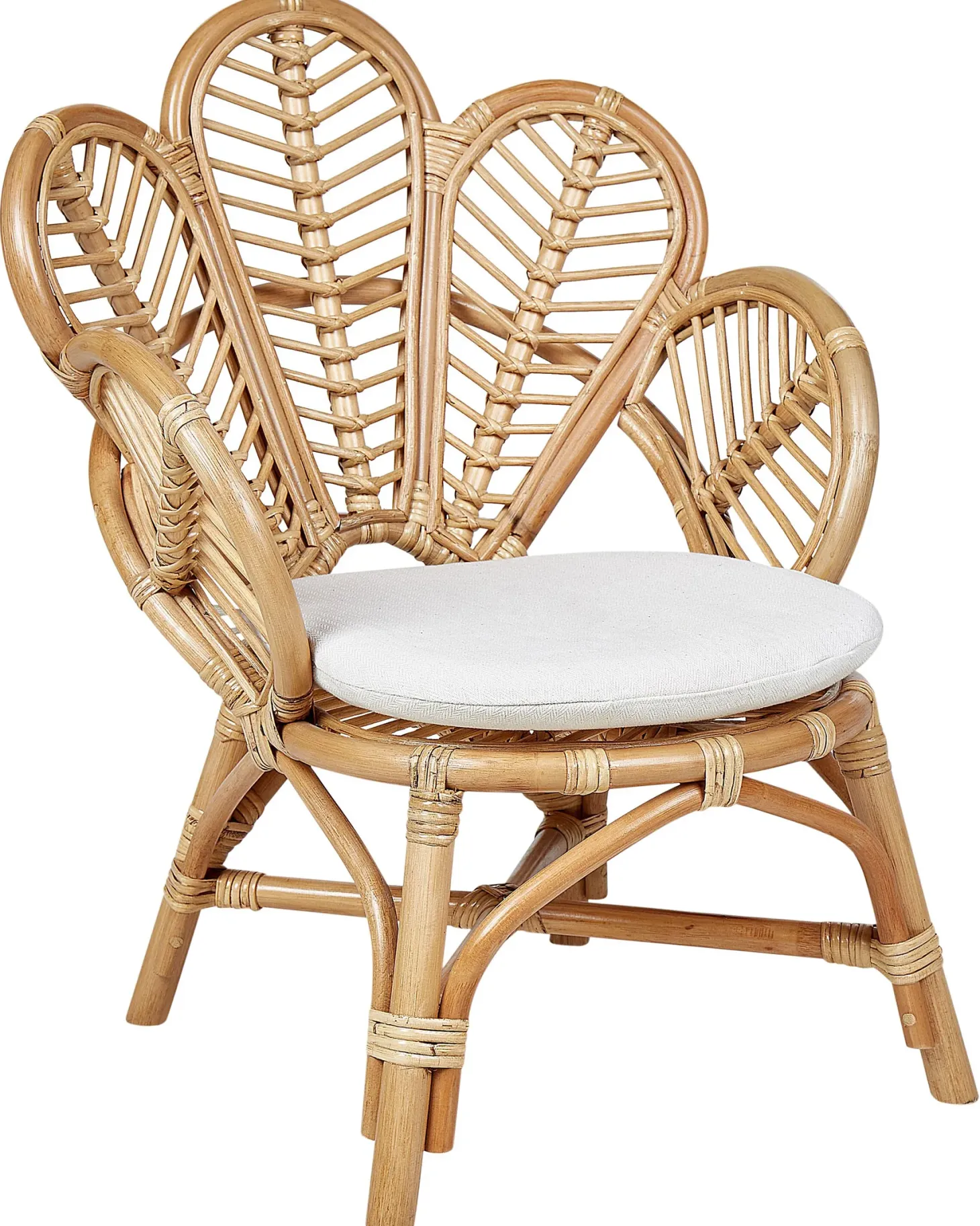 Fotel dziecięcy paw FLORENTINE II Rattan Naturalny