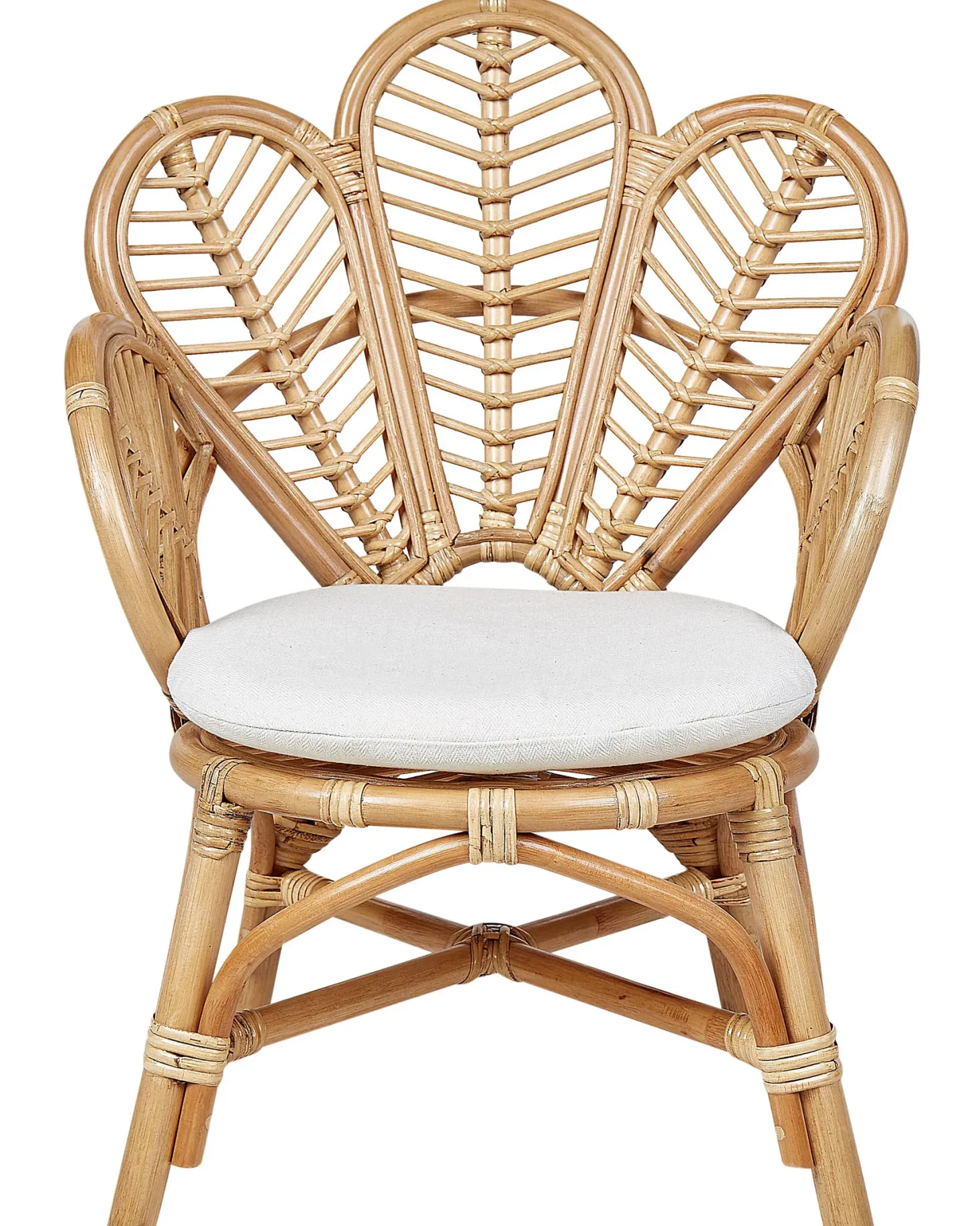 Fotel dziecięcy paw FLORENTINE II Rattan Naturalny