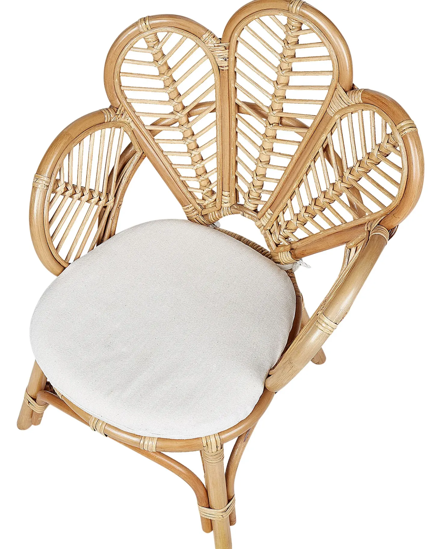 Fotel dziecięcy paw FLORENTINE II Rattan Naturalny