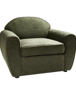 Fotel ELLEDE Boucle Ciemno Wszystkie Fotele|Fotele Tapicerowane