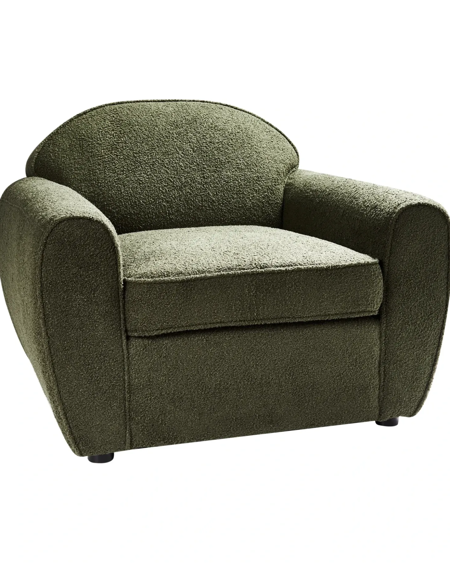 Fotel ELLEDE Boucle Ciemno Wszystkie Fotele|Fotele Tapicerowane