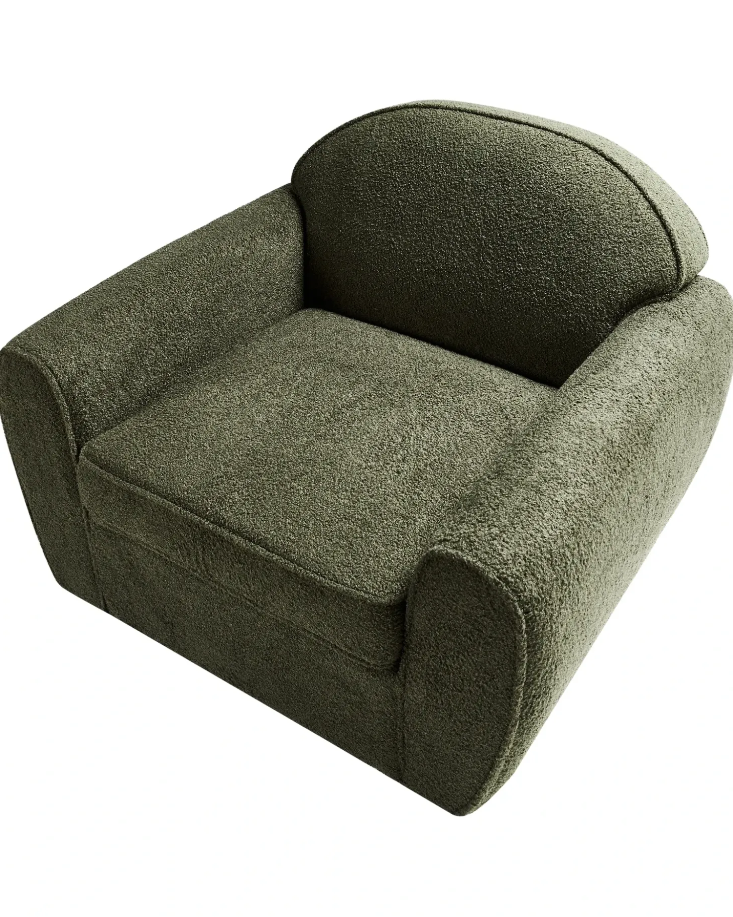 Fotel ELLEDE Boucle Ciemno Wszystkie Fotele|Fotele Tapicerowane
