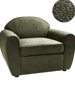 Fotel ELLEDE Boucle Ciemno Wszystkie Fotele|Fotele Tapicerowane