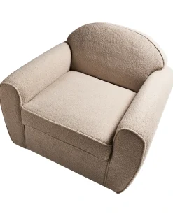 Sale Fotel ELLEDE Boucle Jasno Wszystkie Fotele|Fotele Tapicerowane
