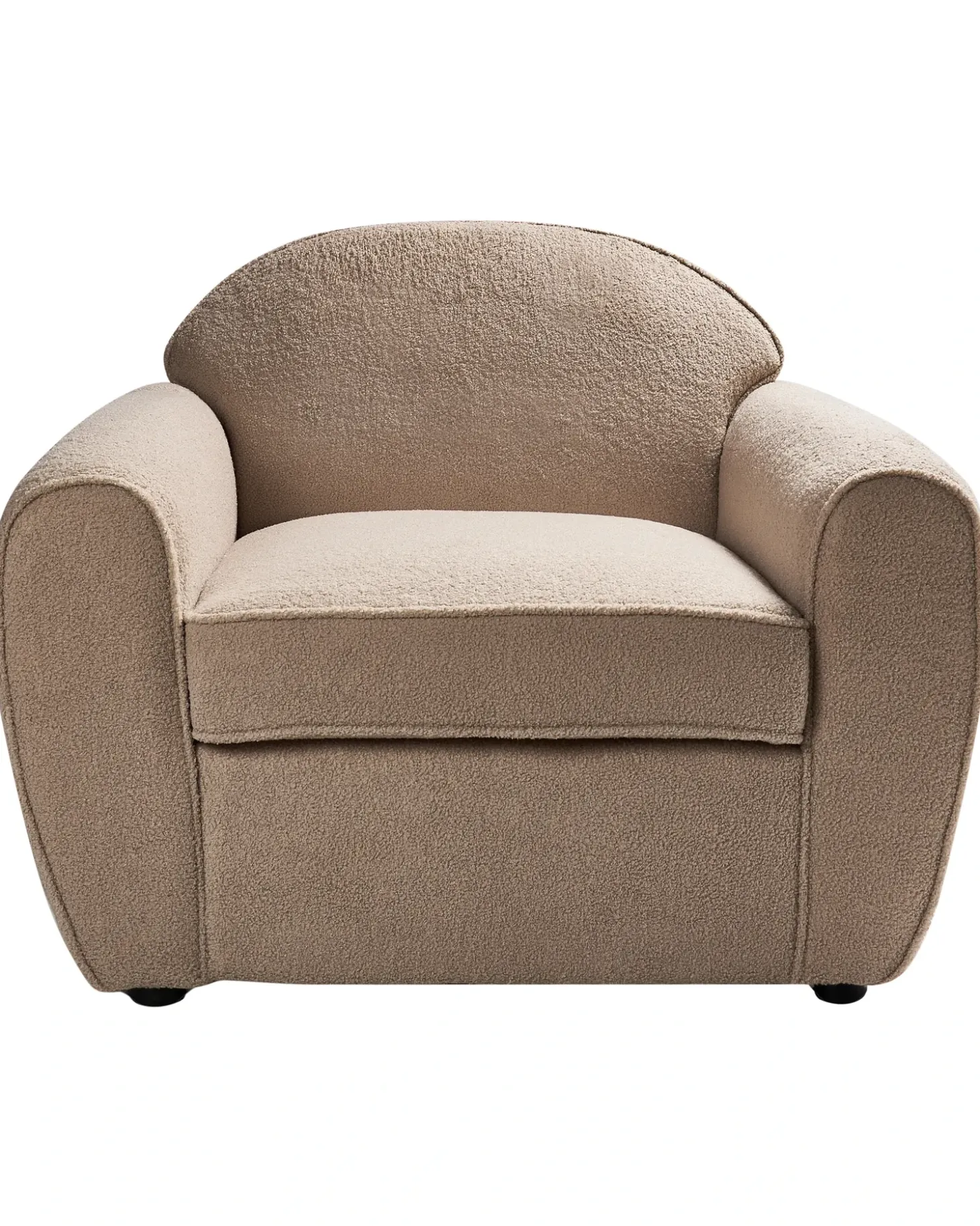 Sale Fotel ELLEDE Boucle Jasno Wszystkie Fotele|Fotele Tapicerowane