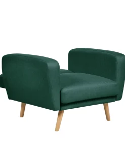 Clearance Fotel FLORLI Ciemnozielony Wszystkie Fotele|Fotele Tapicerowane