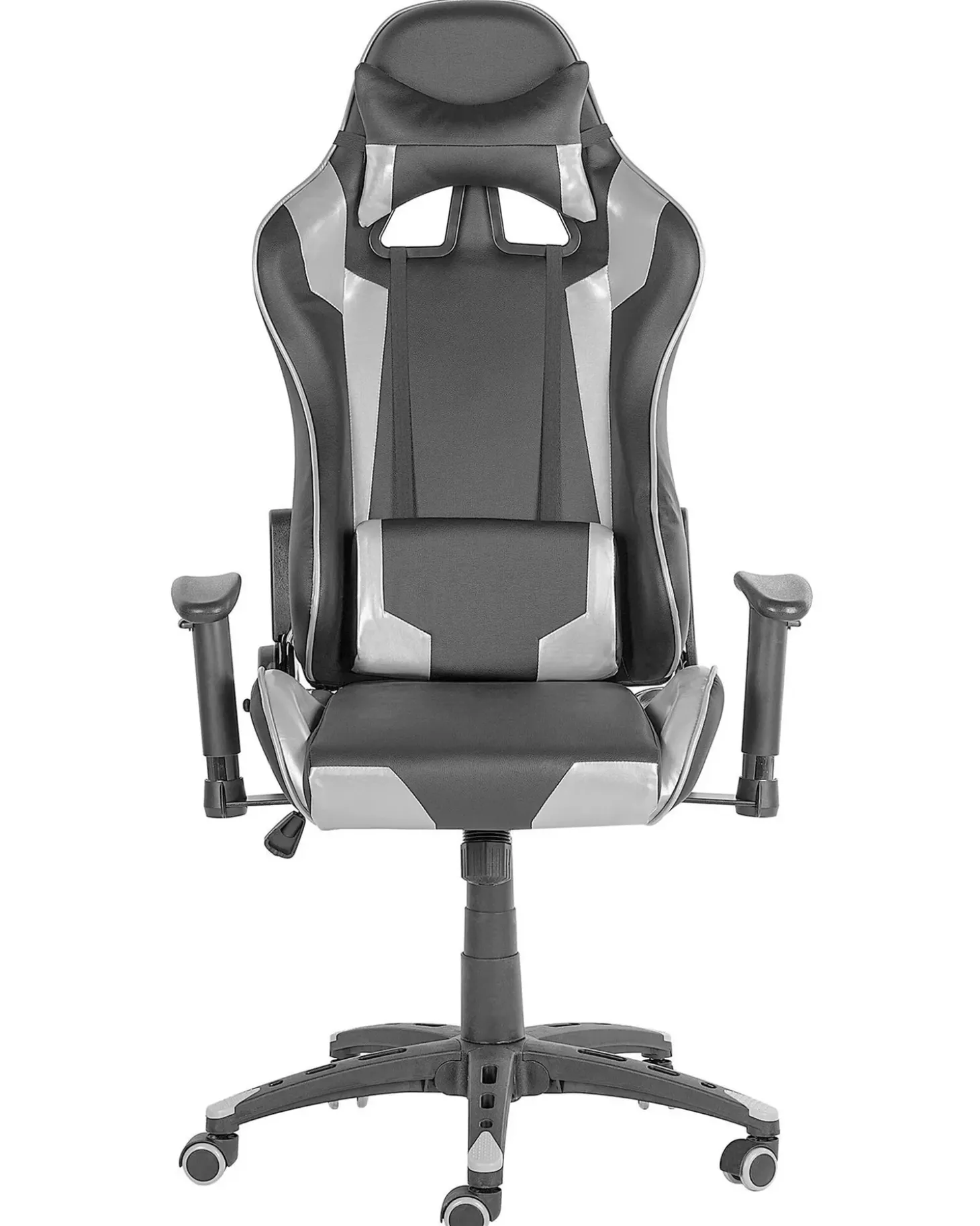 Discount Fotel gamingowy KNIGHT Ekoskóra Srebrny Dzieci Wszystkie Krzesła|Wszystkie Meble I Akcesoria Dziecięce