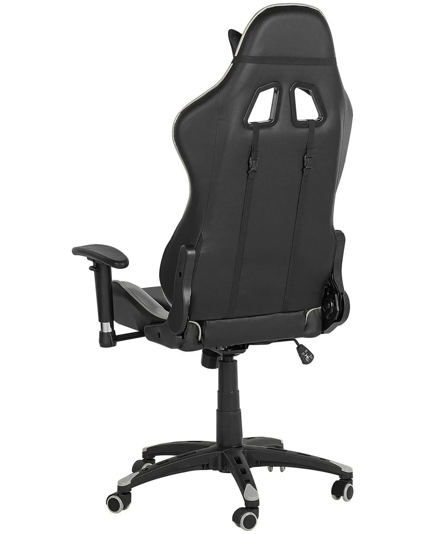 Discount Fotel gamingowy KNIGHT Ekoskóra Srebrny Dzieci Wszystkie Krzesła|Wszystkie Meble I Akcesoria Dziecięce