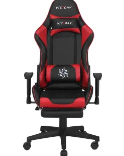 Best Fotel gamingowy VICTORY Ekoskóra Czerwony Dzieci Wszystkie Krzesła|Wszystkie Meble I Akcesoria Dziecięce