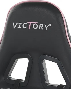 Sale Fotel gamingowy VICTORY Ekoskóra Różowy Dzieci Wszystkie Krzesła|Wszystkie Meble I Akcesoria Dziecięce