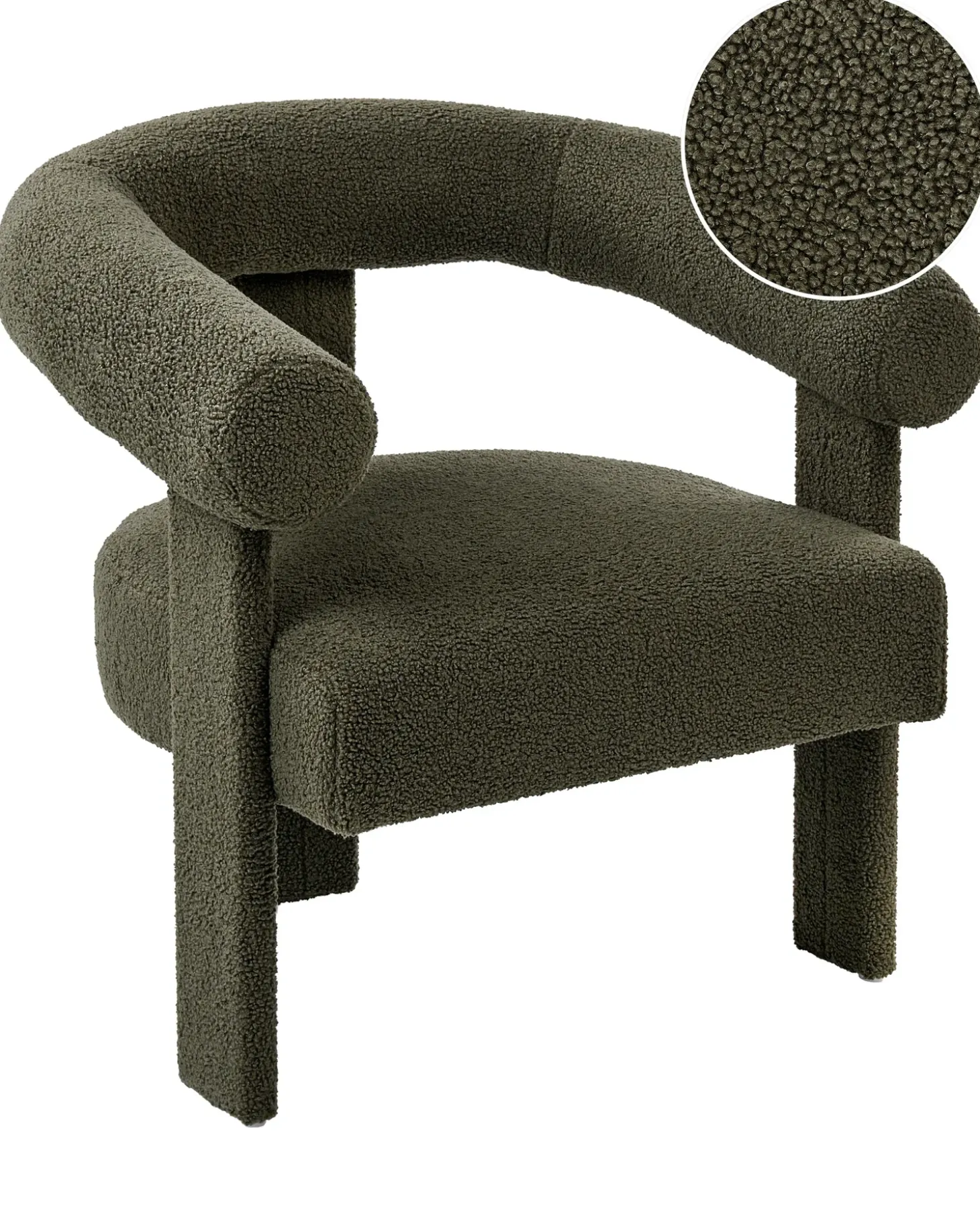 Online ILBRO Boucle Ciemno Wszystkie Fotele|Fotele Tapicerowane