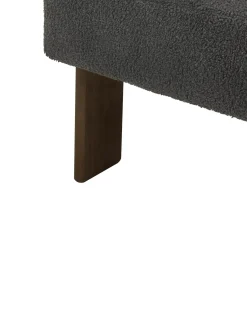 Discount ILBRO Boucle Czarny/ ciemny brąz Wszystkie Fotele|Fotele Tapicerowane