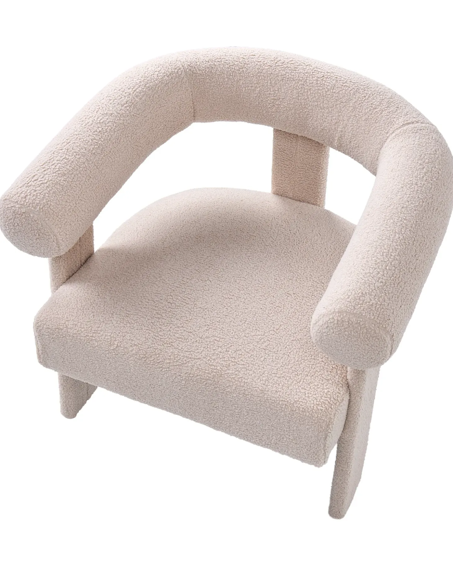 Online ILBRO Boucle Jasno Wszystkie Fotele|Fotele Tapicerowane