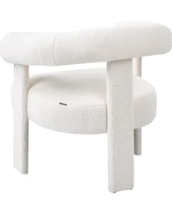 Best ILBRO Boucle Złamana biel Wszystkie Fotele|Fotele Tapicerowane