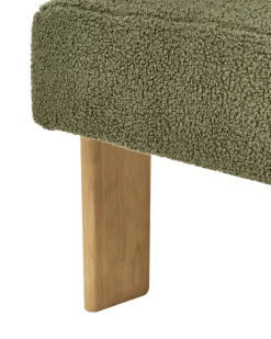 Discount ILBRO Boucle Zielony/ jasny brąz Wszystkie Fotele|Fotele Tapicerowane