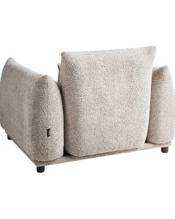 New Fotel JAMSA Boucle Beżowoszary Wszystkie Fotele|Fotele Tapicerowane