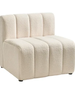 New Fotel KAGE Boucle Jasno Wszystkie Fotele|Fotele Tapicerowane