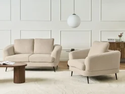 Sale KJAER Boucle Jasnobeżowy Wszystkie Fotele|Fotele Tapicerowane
