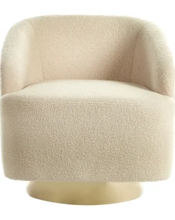 Clearance Fotel LAVIK Boucle Beżowy Wszystkie Fotele|Fotele Tapicerowane