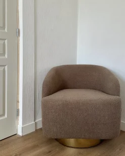 Best Fotel LAVIK Brązowy Wszystkie Fotele|Fotele Tapicerowane