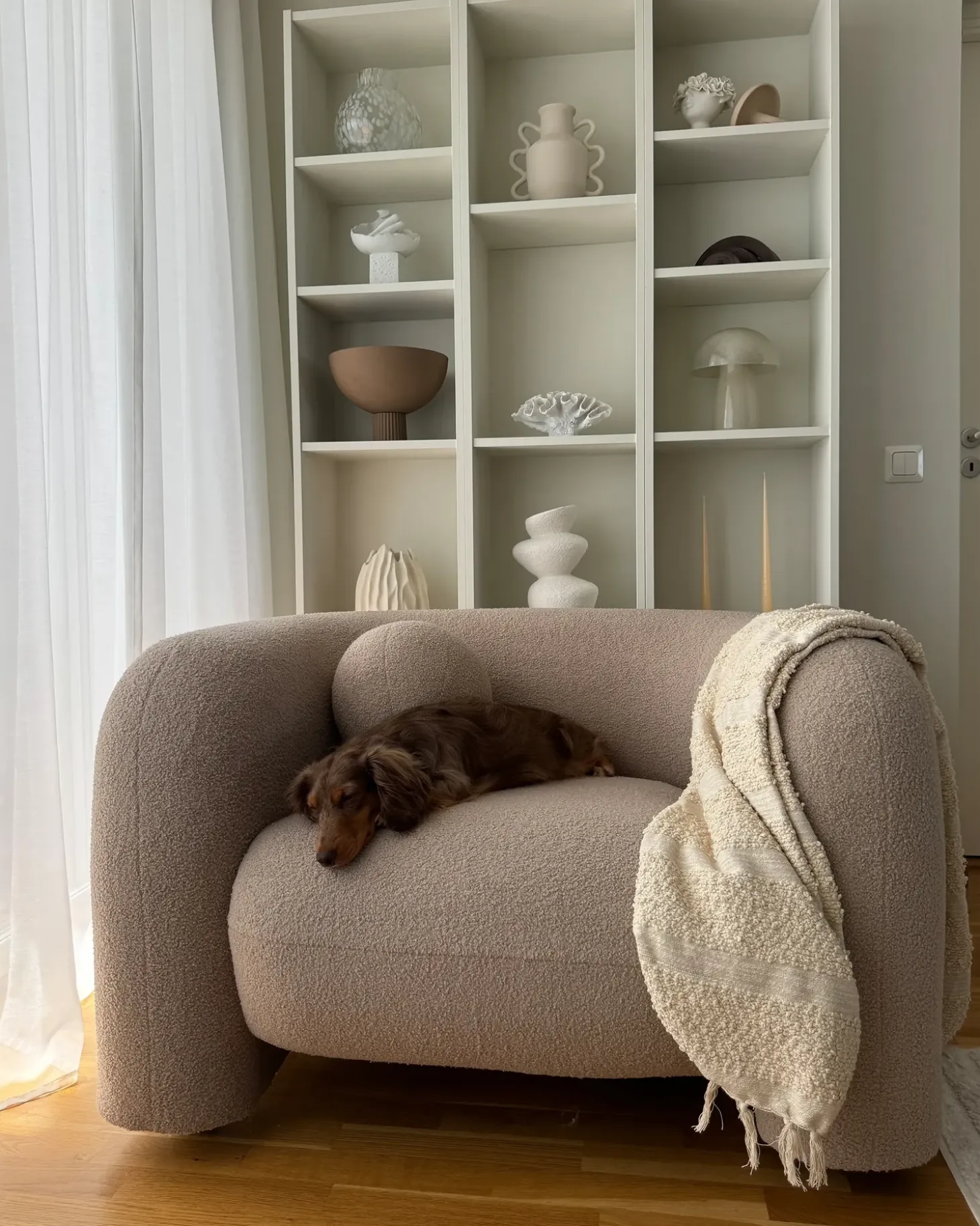 New LEIREN Boucle Wszystkie Fotele|Fotele Tapicerowane