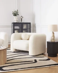 Outlet LEIREN Boucle Wszystkie Fotele|Fotele Tapicerowane