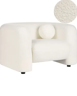 Outlet LEIREN Boucle Wszystkie Fotele|Fotele Tapicerowane