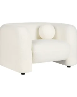 Outlet LEIREN Boucle Wszystkie Fotele|Fotele Tapicerowane