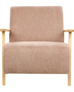 Discount Fotel LESJA Różowy Wszystkie Fotele|Fotele Tapicerowane