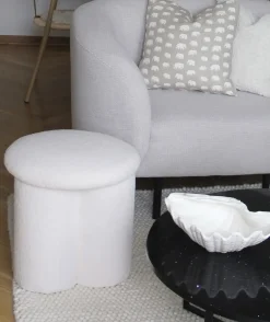 Clearance Fotel LOEN Czarny/ biały Wszystkie Fotele|Fotele Tapicerowane