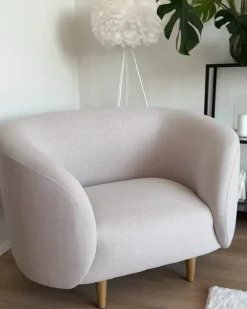 Best LOEN Jasnobeżowy Wszystkie Fotele|Fotele Tapicerowane