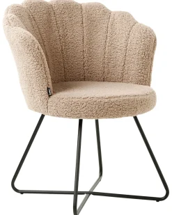 Discount Fotel LOVELOCK Boucle Beżowy Wszystkie Fotele|Fotele Tapicerowane