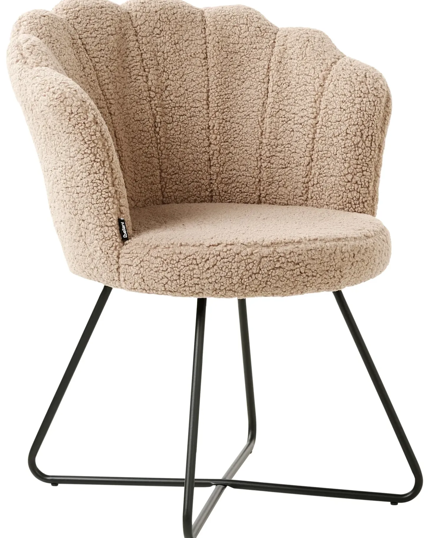 Discount Fotel LOVELOCK Boucle Beżowy Wszystkie Fotele|Fotele Tapicerowane