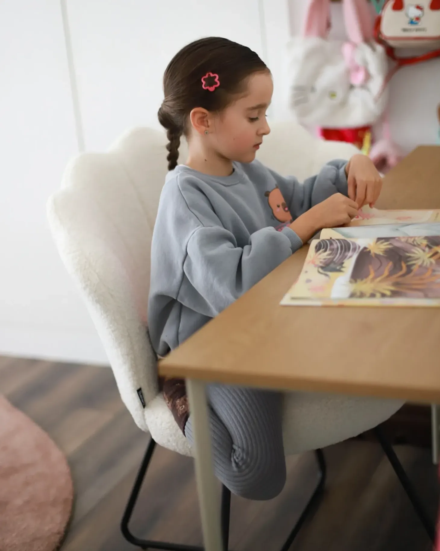 Discount Fotel LOVELOCK Boucle Biały Wszystkie Fotele|Fotele Tapicerowane