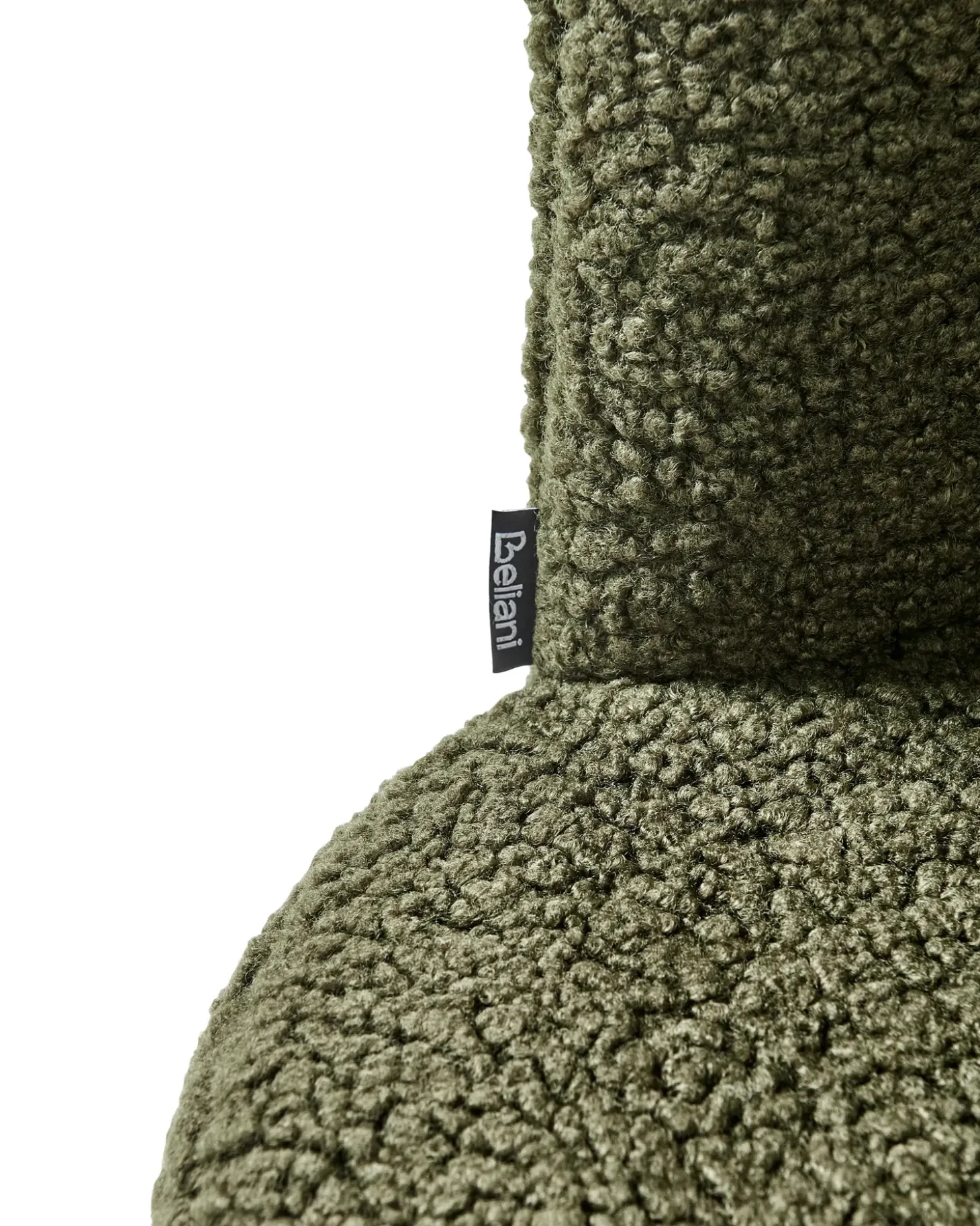 New Fotel LOVELOCK Boucle Ciemnozielony Wszystkie Fotele|Fotele Tapicerowane