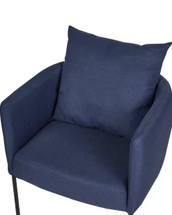 Clearance Fotel MALMOS Ciemnoniebieski Wszystkie Fotele|Fotele Tapicerowane