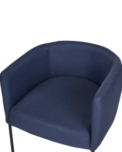 Clearance Fotel MALMOS Ciemnoniebieski Wszystkie Fotele|Fotele Tapicerowane