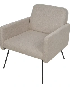 Clearance Fotel NARKEN Beżowy Wszystkie Fotele|Fotele Tapicerowane
