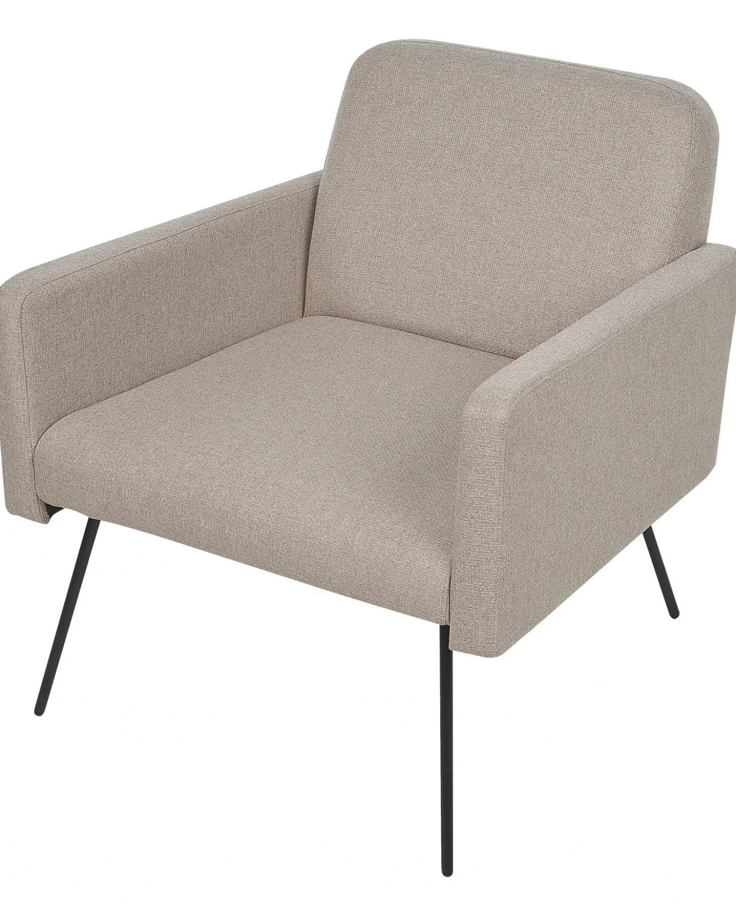 Clearance Fotel NARKEN Beżowy Wszystkie Fotele|Fotele Tapicerowane
