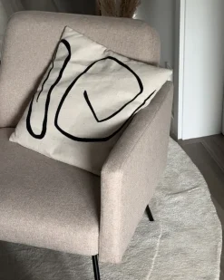 Clearance Fotel NARKEN Beżowy Wszystkie Fotele|Fotele Tapicerowane
