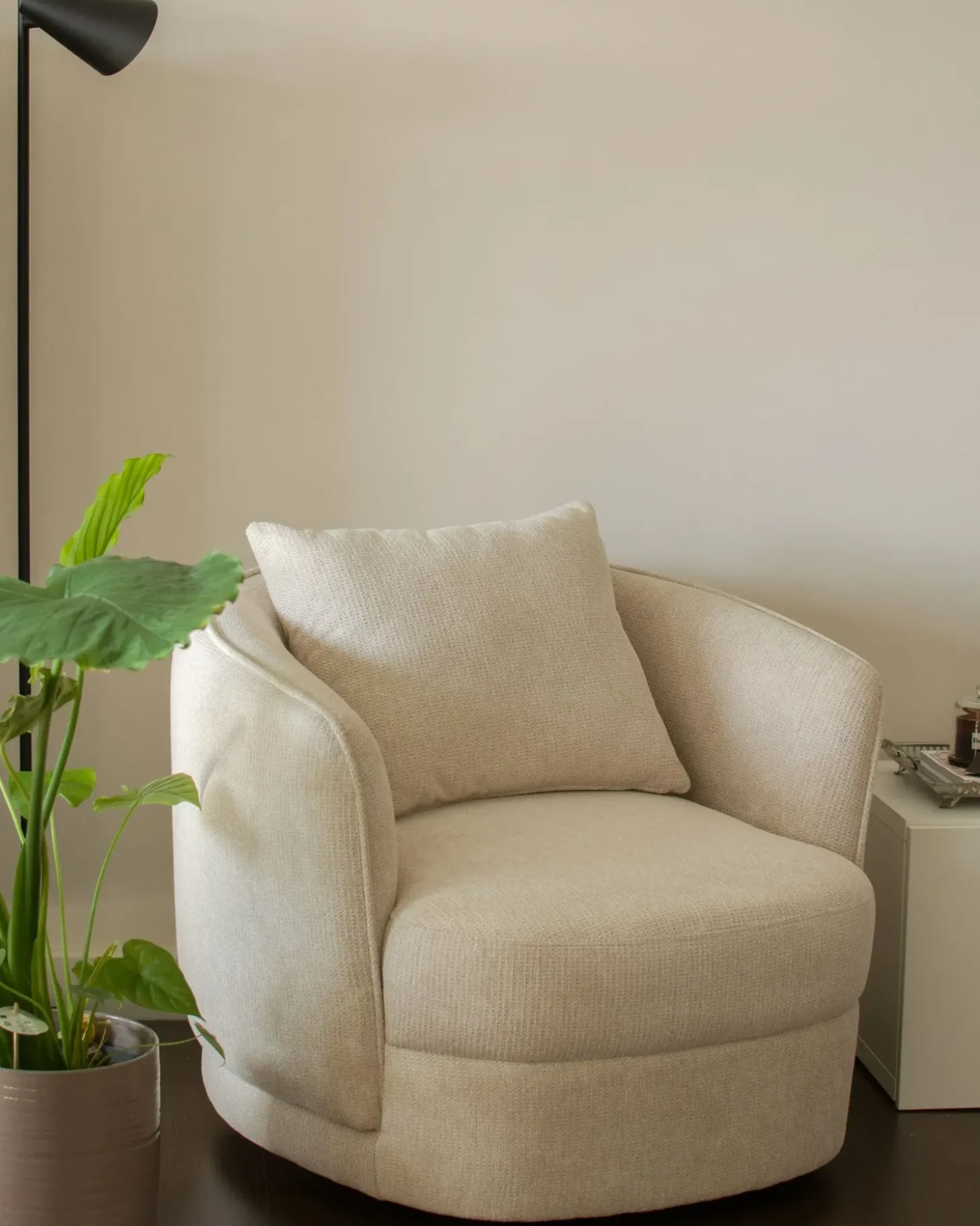 Discount Fotel obrotowy ANDALEN Jasno Wszystkie Fotele|Fotele Tapicerowane